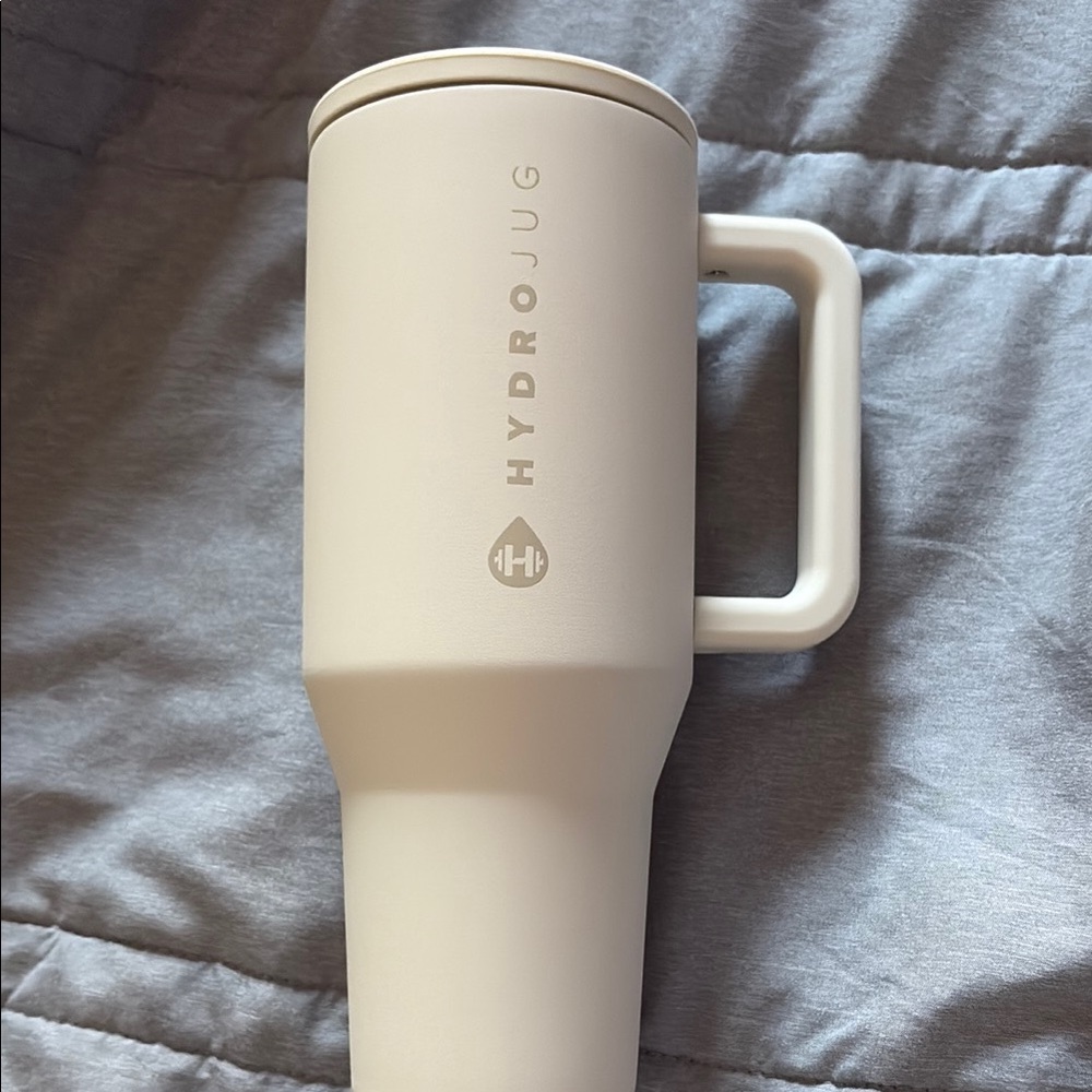 HydroJug Cream Traveler Bottle